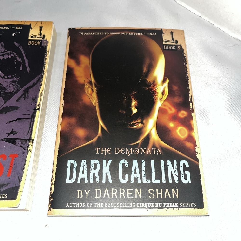 THE DEMONATA SERIES paperback books lot of 3‎  BY DARREN SHAN - Books 4,5 And 9 - Picture 4 of 8